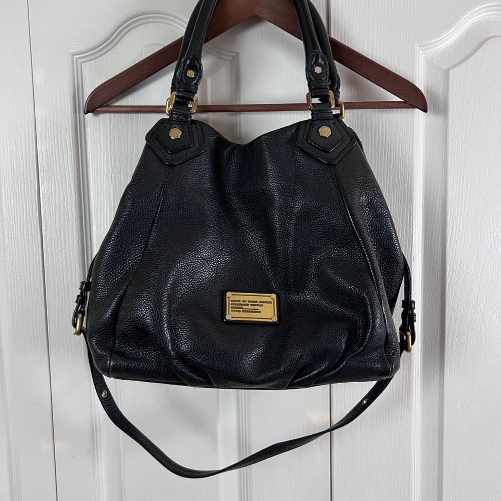 EUC Marc by Marc Jacobs Classic Q Francesca Satchel Black